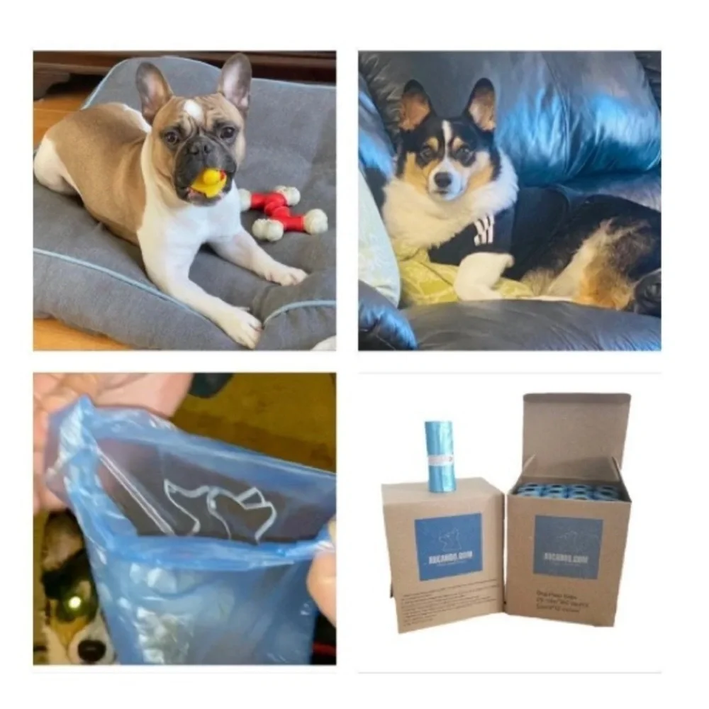 XUCARDO dog poop bags , 24 rolls = 360 bags